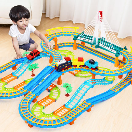 托马斯小火车套装轨道玩具益智男孩电动汽车男童智力动脑3岁